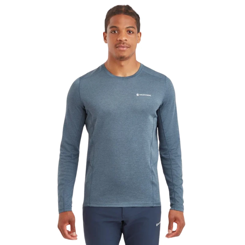Vyriški marškinėliai Montane Dart Long Sleeve T-Shirt - L - Geltona