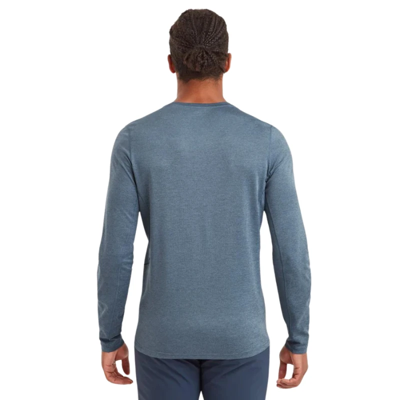 Vyriški marškinėliai Montane Dart Long Sleeve T-Shirt - L - Geltona