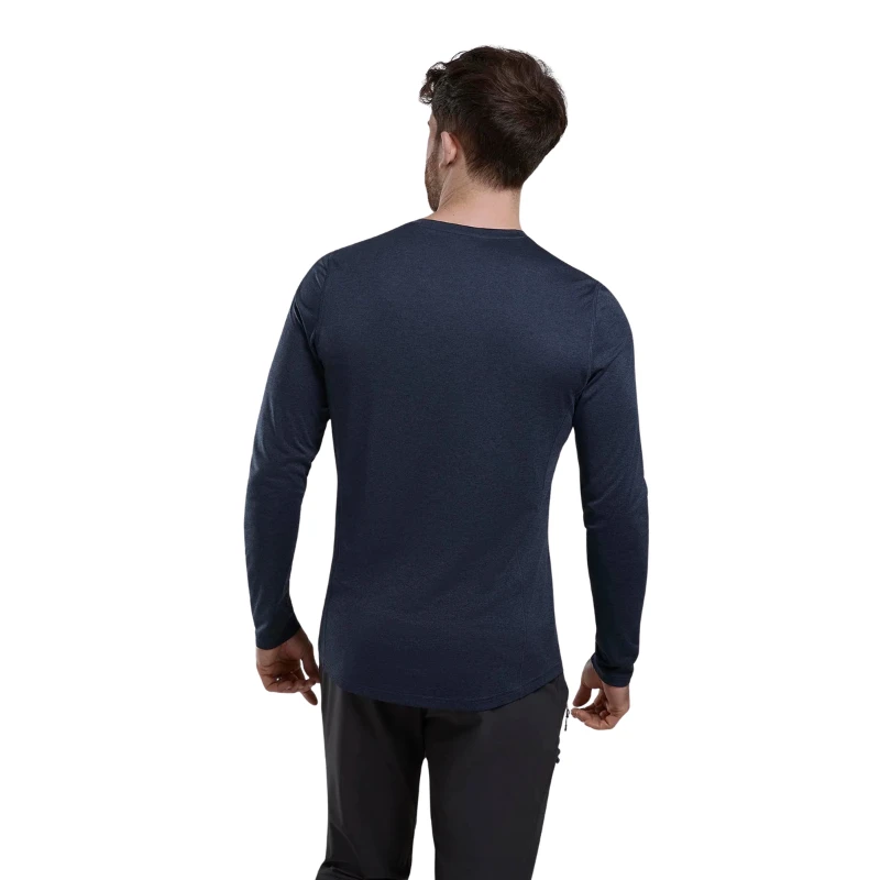 Vyriški marškinėliai Montane Dart Long Sleeve T-Shirt - L - Geltona