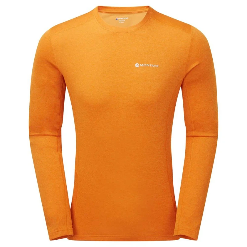 Vyriški marškinėliai Montane Dart Long Sleeve - XXL - Oranžinė
