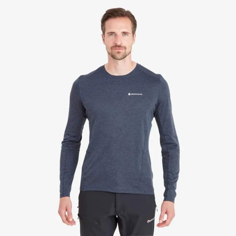Vyriški marškinėliai Montane Dart Long Sleeve - XXL - Oranžinė