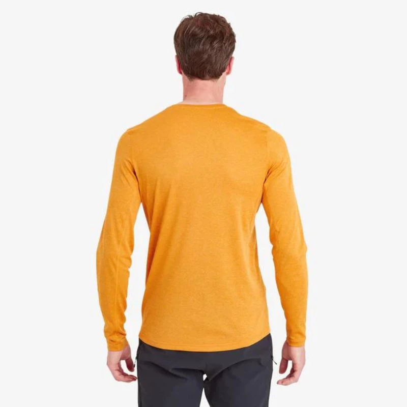 Vyriški marškinėliai Montane Dart Long Sleeve - XXL - Oranžinė