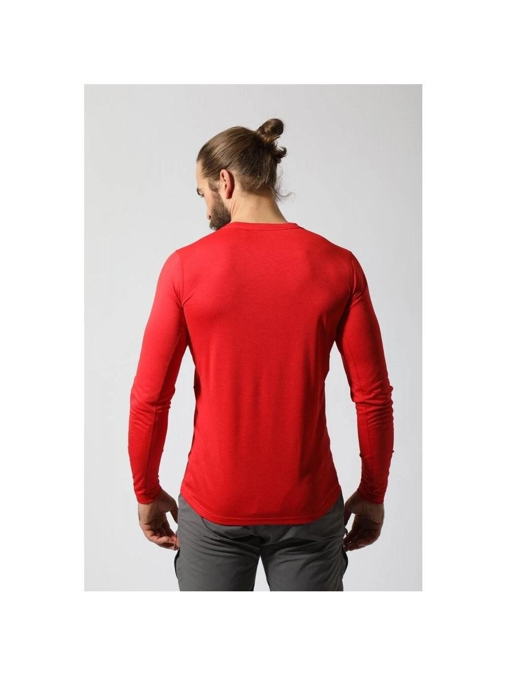 Vyriški marškinėliai Montane Dart Long Sleeve - XXL - Oranžinė