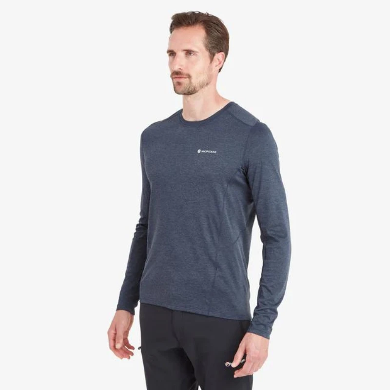 Vyriški marškinėliai Montane Dart Long Sleeve - XXL - Oranžinė
