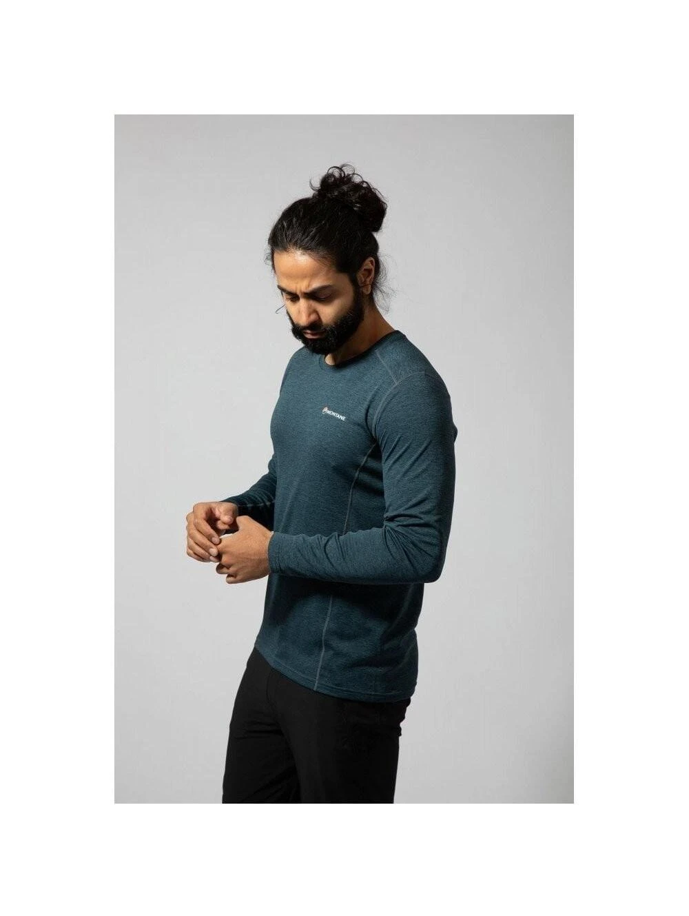 Vyriški marškinėliai Montane Dart Long Sleeve - XXL - Oranžinė
