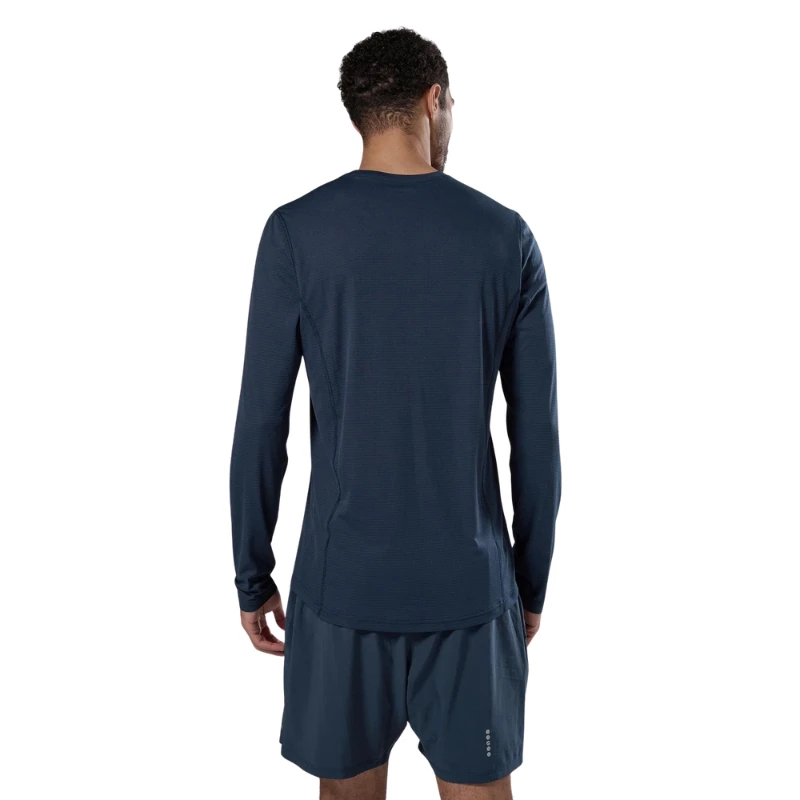 Vyriški marškinėliai Montane Dart Nano Long Sleeve T Shirt - Tamsiai mėlyna - L