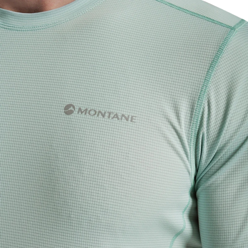 Vyriški marškinėliai Montane Dart Nano T Shirt - XL - Šviesiai žalia