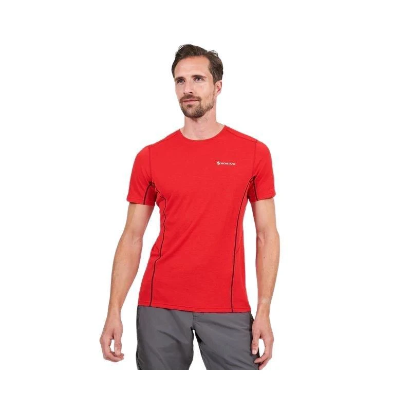 Vyriški marškinėliai Montane Dart T-Shirt - Raudona - XXL