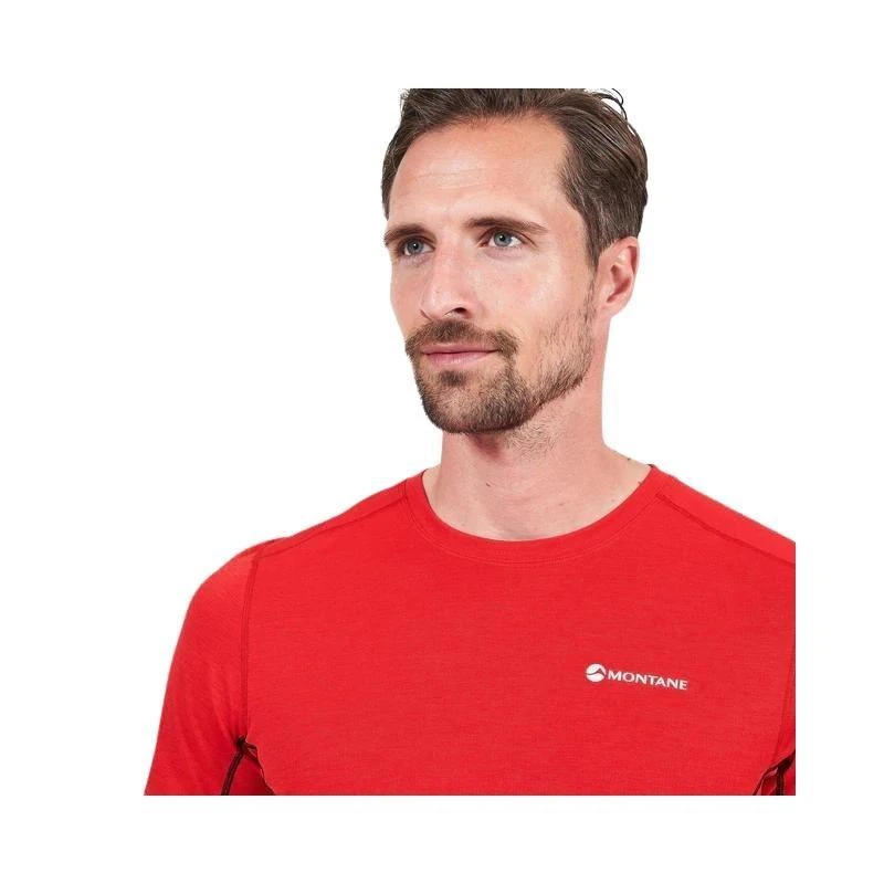 Vyriški marškinėliai Montane Dart T-Shirt - Raudona - XXL