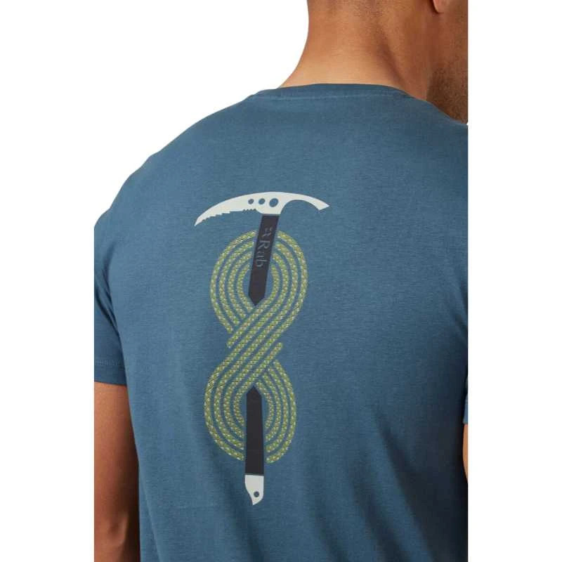 Vyriški marškinėliai Rab Stance Axe Tee - S - Chaki (Khaki)