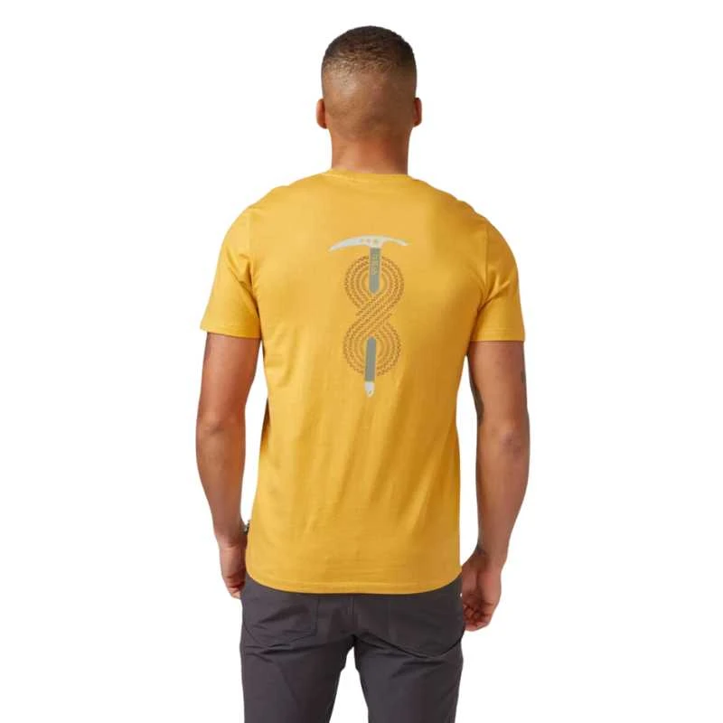 Vyriški marškinėliai Rab Stance Axe Tee - S - Chaki (Khaki)