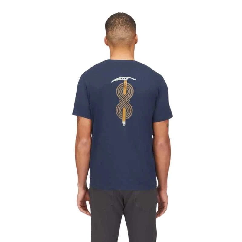 Vyriški marškinėliai Rab Stance Axe Tee - S - Chaki (Khaki)