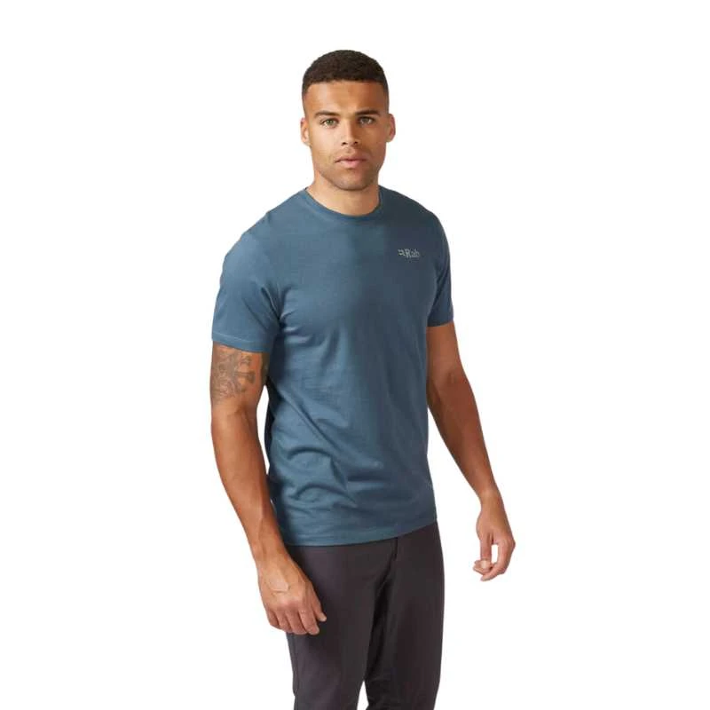 Vyriški marškinėliai Rab Stance Axe Tee - S - Chaki (Khaki)