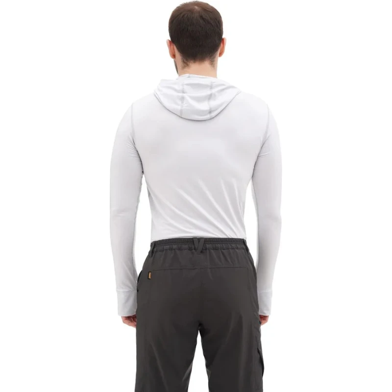 Vyriški marškinėliai Turbat Hike Lite LS Hood Mns - XL - Žalia