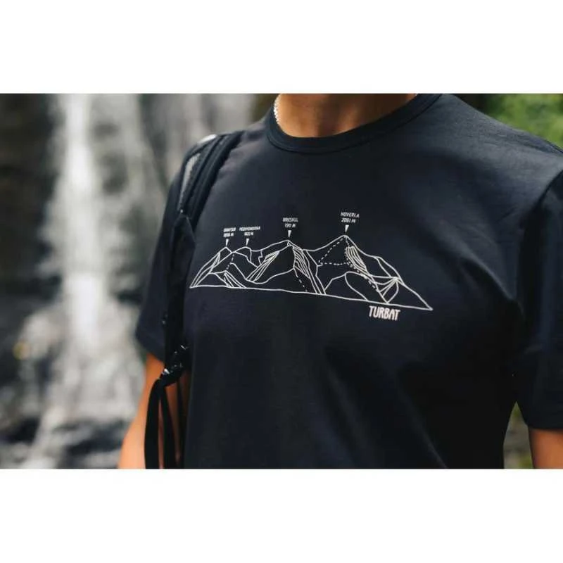 Vyriški marškinėliai Turbat Panorama Men's T-shirt - Juoda - L