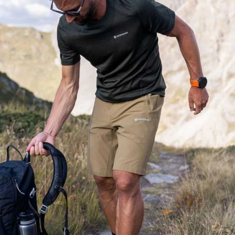 Vyriški šortai Montane Tenacity Shorts - XXL - turmeric- clay