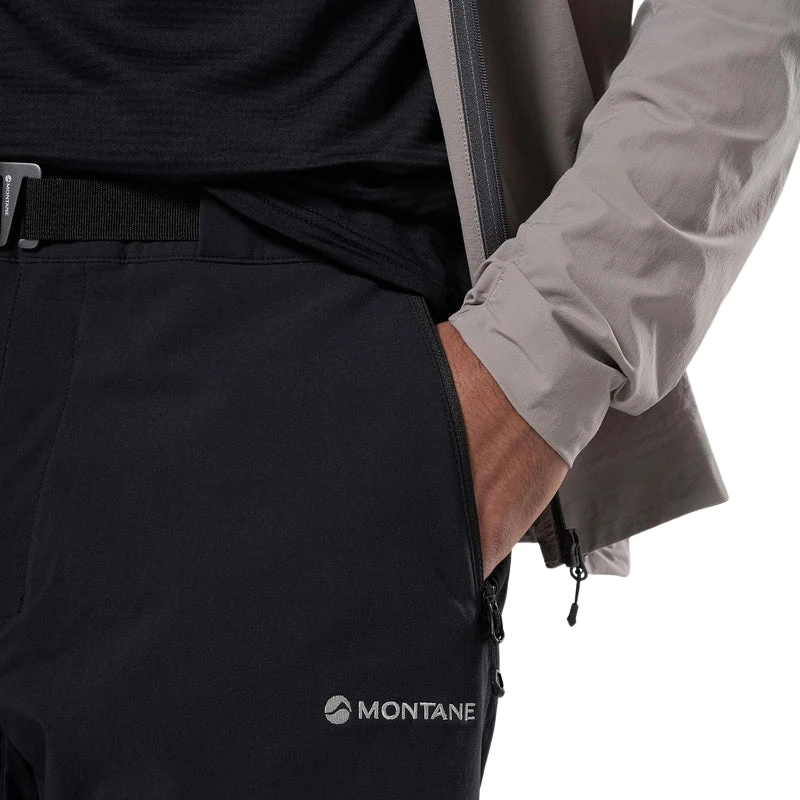 Vyriškos kelnės Montane TENACITY Pants Reg Leg - Juoda - 34