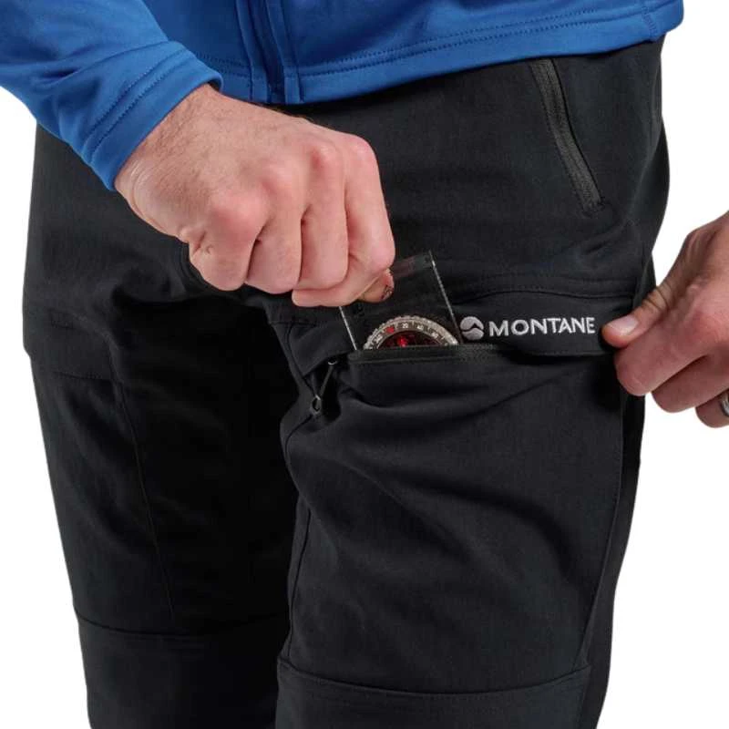 Vyriškos kelnės Montane Tenacity XT Pants Long Leg - Juoda - M