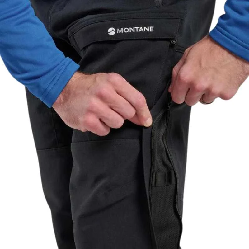 Vyriškos kelnės Montane Terra XT Pants Reg Leg - Juoda - L