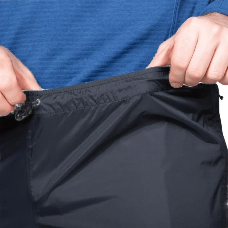Vyriškos kelnės nuo lietaus Mountain Equipment Zeno FZ Mens Pant Reg Leg - Juoda - M