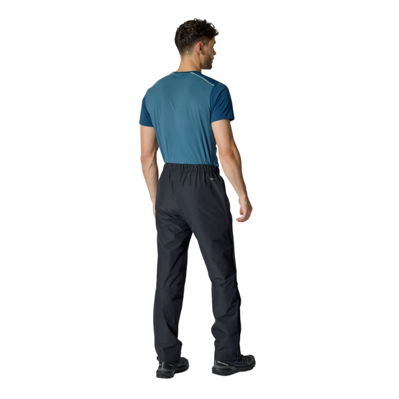 Vyriškos kelnės nuo lietaus Rab Downpour Pants Regular Leg - Juoda - XXL
