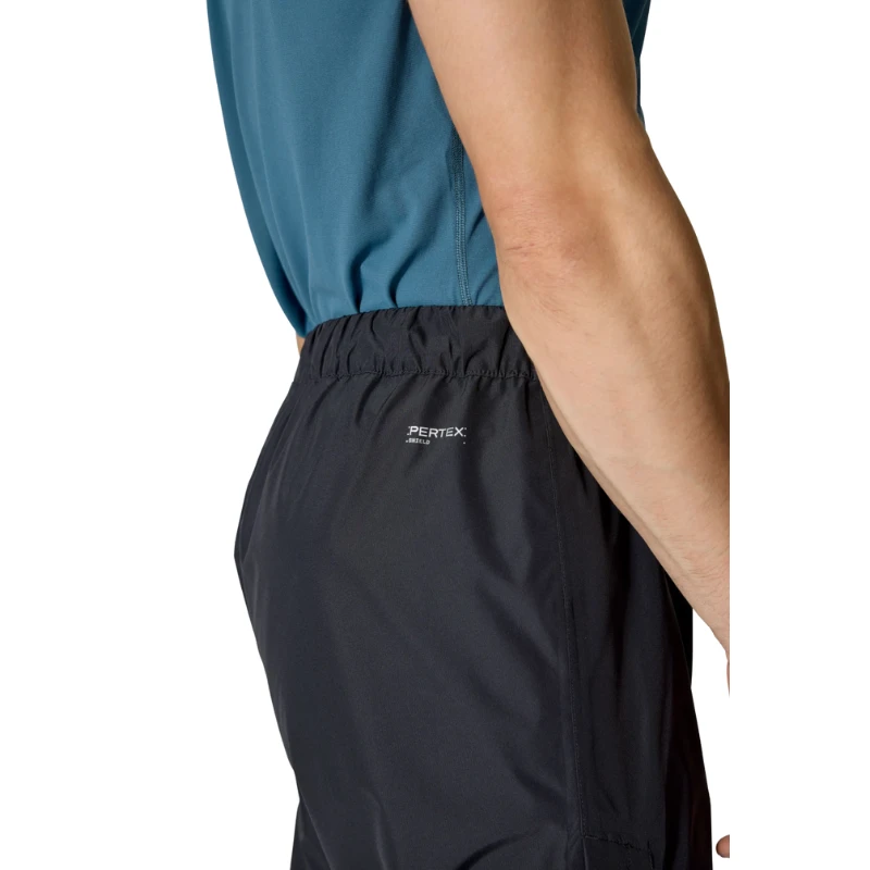 Vyriškos kelnės nuo lietaus Rab Downpour Pants Short Leg - Juoda - XL
