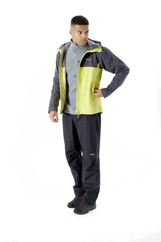 Vyriškos kelnės nuo lietaus Rab Downpour Eco Pants - XXL