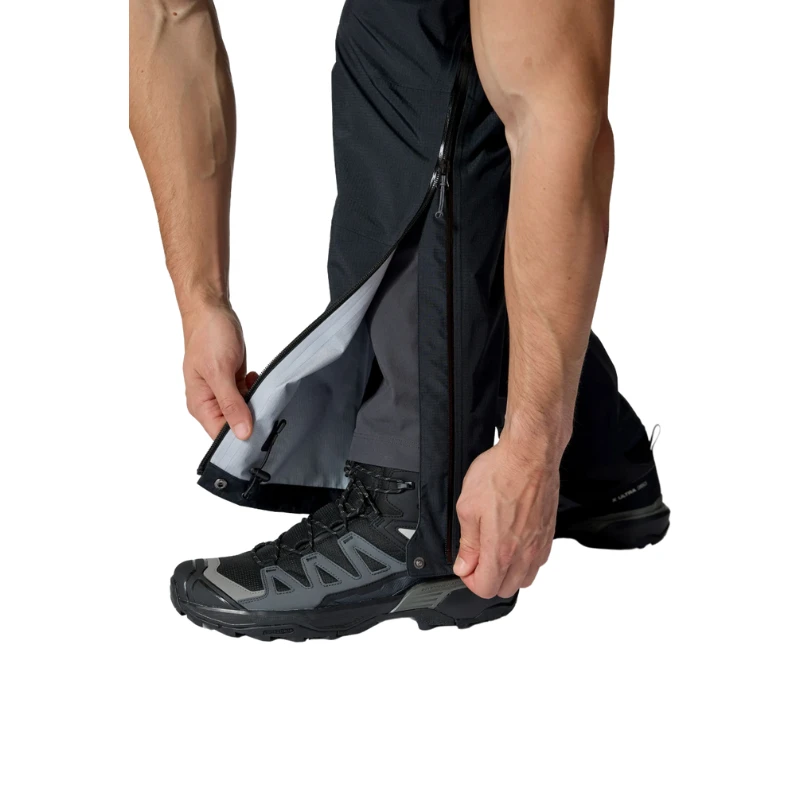 Vyriškos kelnės nuo lietaus Rab Firewall Mountain Pants Regular Leg - Juoda - M