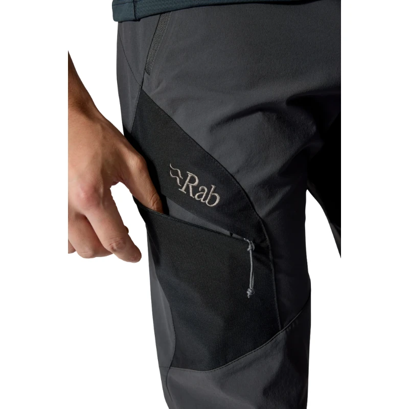 Vyriškos kelnės Rab Ascendor Pants Regular Leg - M - Pilka