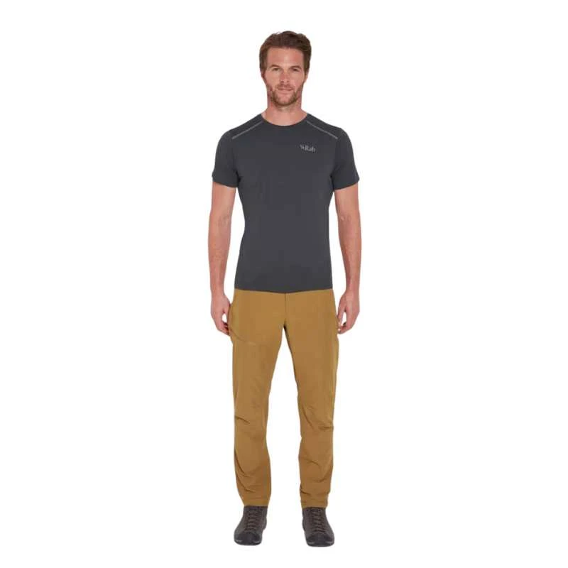 Vyriškos kelnės Rab Incline Light Pants Reg Leg - XXL - Rusva (dark butternut)