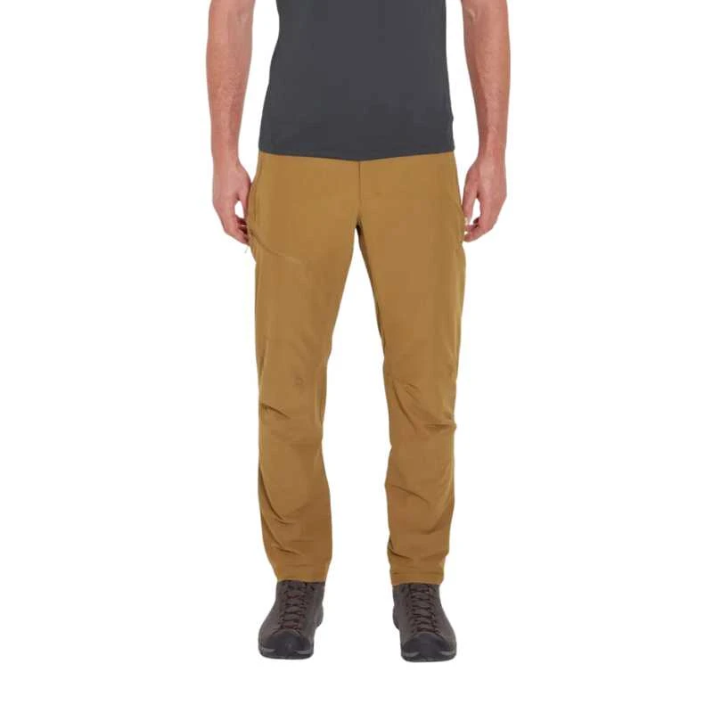 Vyriškos kelnės Rab Incline Light Pants Reg Leg - XXL - Rusva (dark butternut)