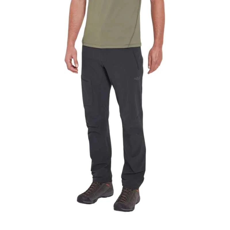 Vyriškos kelnės Rab Incline Pants Short Leg - XL - Tamsiai pilka