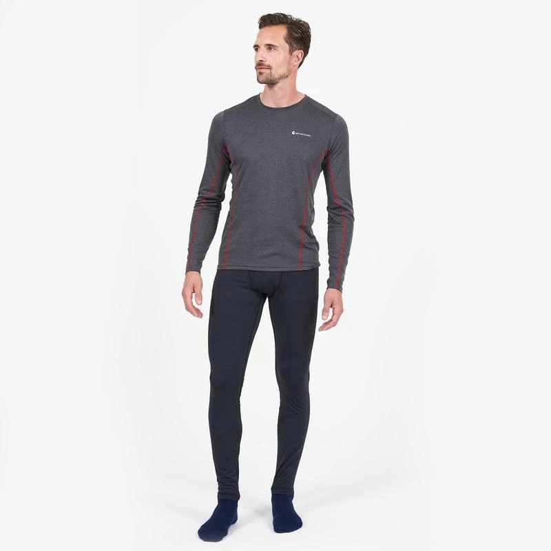 Vyriškos termo kelnės Montane Dart Thermo Long Johns - Juoda - S