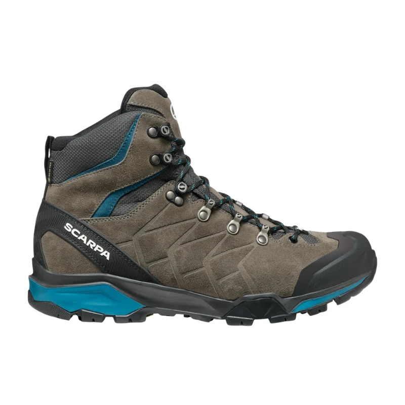 Scarpa ZG Trek GTX žygio batai - titano/ežero mėlynumo, dydis: 46