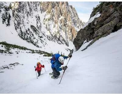 Žygių ir kalnų lazdos MSR Poles DynaLock Ascent Carbon Backcountry
