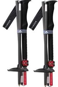 Žygių ir kalnų lazdos MSR Poles DynaLock Ascent Carbon Backcountry
