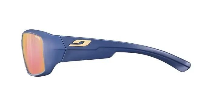 Julbo Whoops akiniai mėlynu rėmeliu šoninis vaizdas