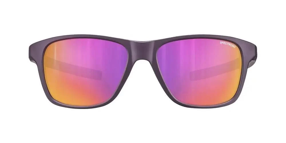 Julbo vaikiški akiniai su violetiniu rėmeliu ir rožiniais stiklais