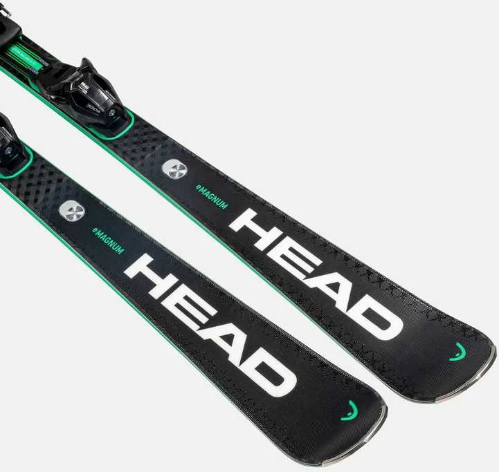 Austrija Head Supershape e-Magnum SW + PRD 12 GW slidės - 163 cm