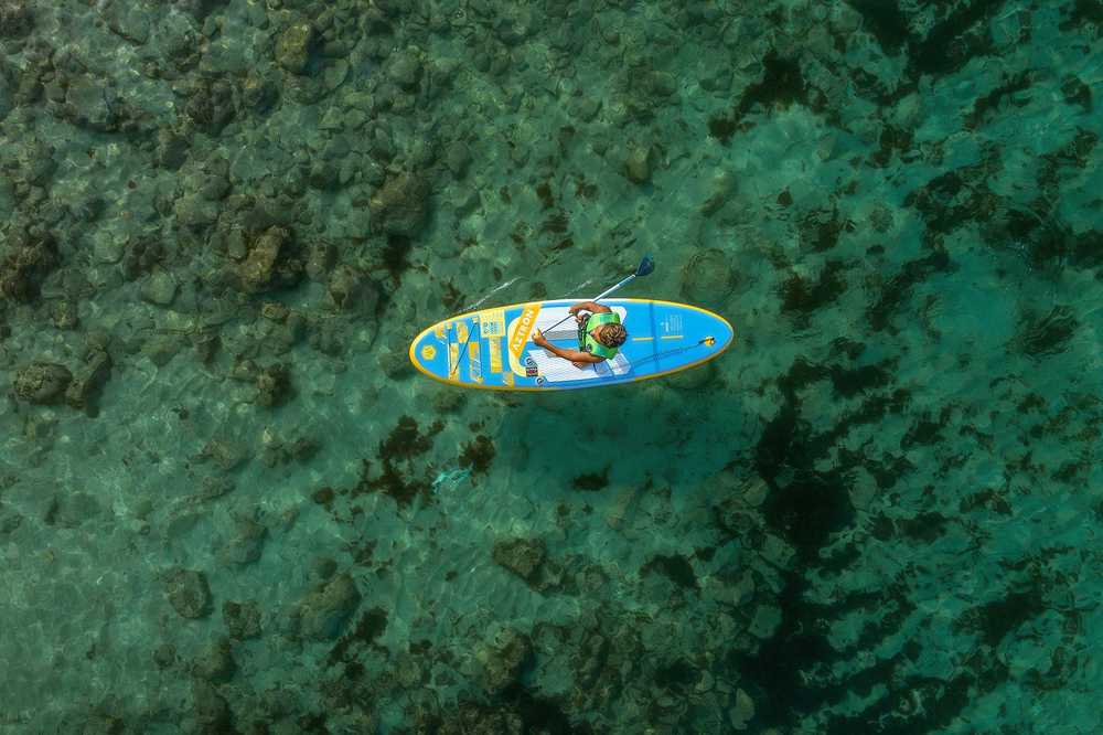 Kinija SUP irklentė Aztron Neo Nova 9.0 Compact Double Chamber mėlyna