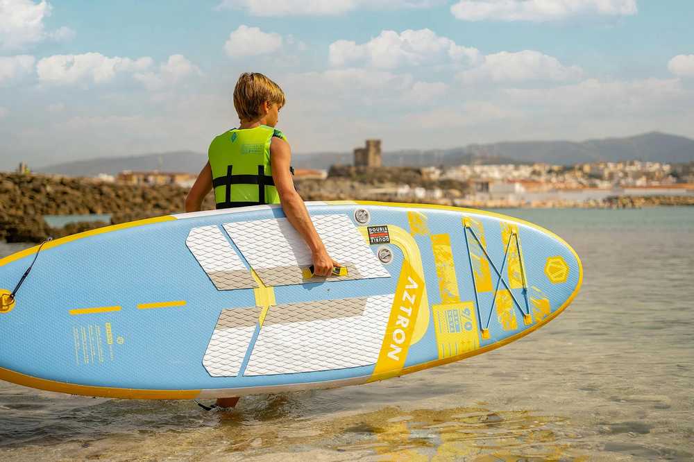 Kinija SUP irklentė Aztron Neo Nova 9.0 Compact Double Chamber mėlyna