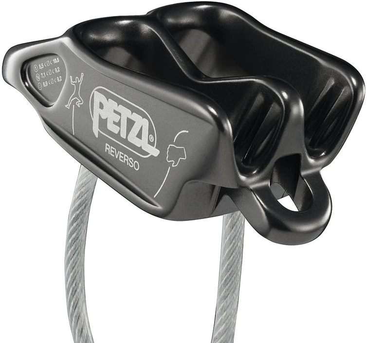 Čekija Petzl REVERSO – universalus saugojimo ir nusileidimo įtaisas
