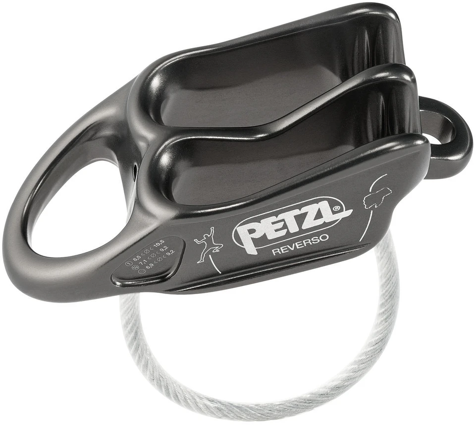 Čekija Petzl REVERSO – universalus saugojimo ir nusileidimo įtaisas