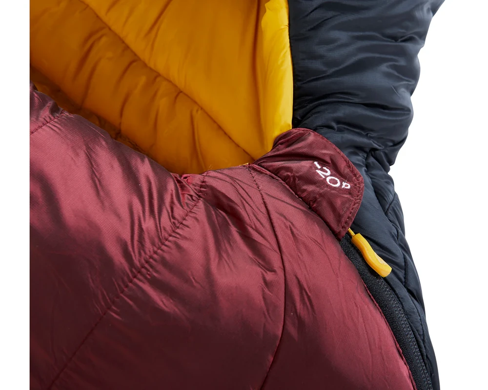Danija Nordisk Oscar -20C mummy rio red miegmaišis - Large (205 cm)