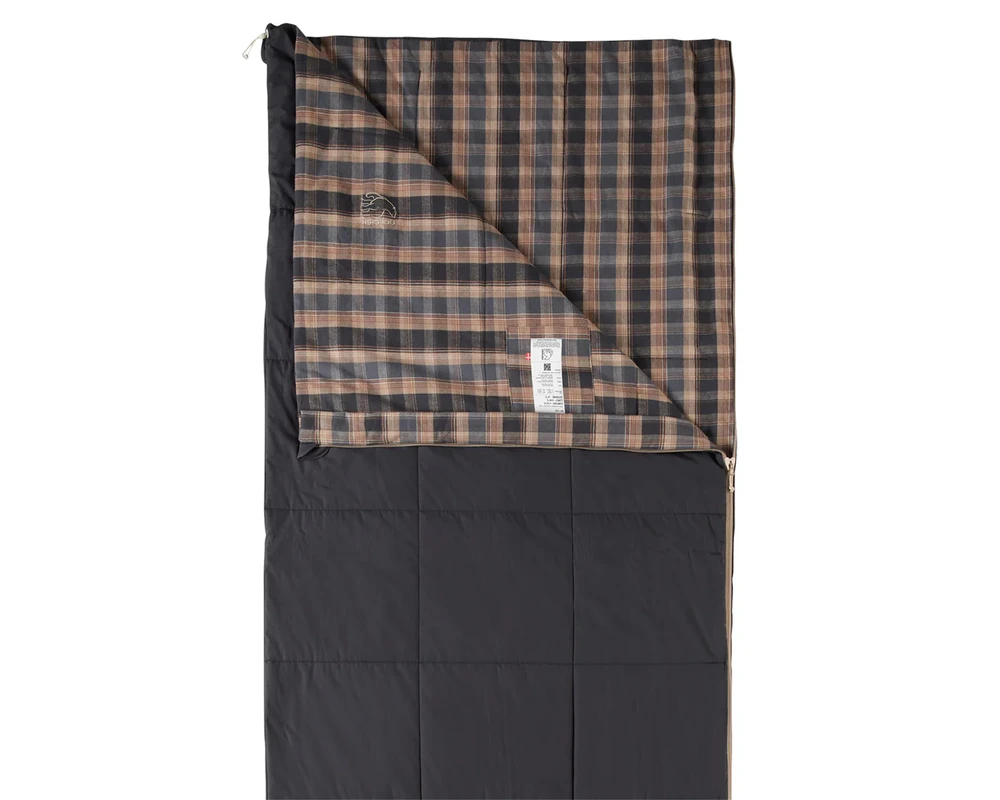 Danija Nordisk Sif ±0 C Blanket obsidian juodas miegmaišis - Medium (190 cm)