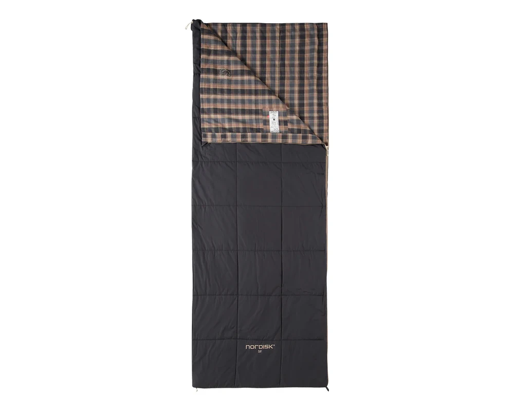 Danija Nordisk Sif ±0 C Blanket obsidian juodas miegmaišis - Medium (190 cm)