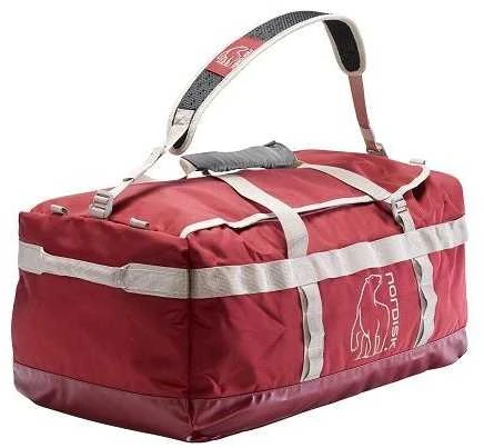 Danija Nordisk Skara 70L gear bag burnt red krepšys