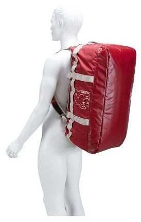 Danija Nordisk Skara 70L gear bag burnt red krepšys