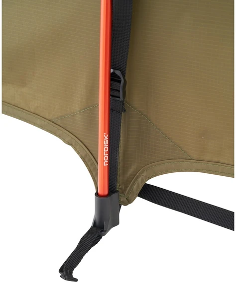 Danija Nordisk Oppland 4 PU dark olive palapinė