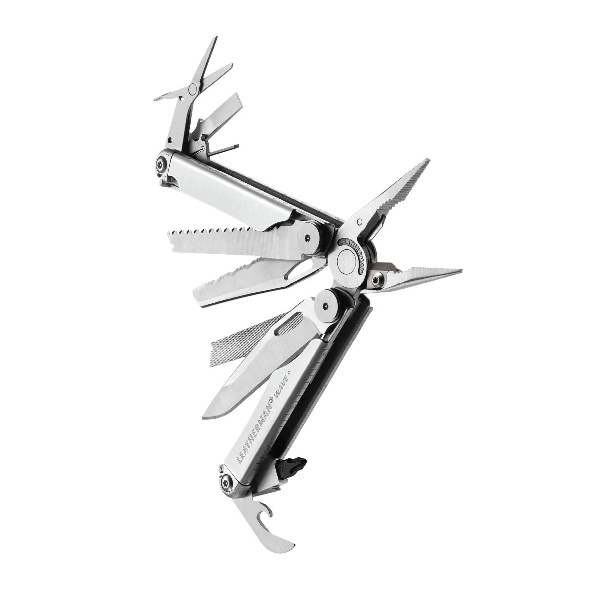 Leatherman Wave+ atlenktais visais įrankiais